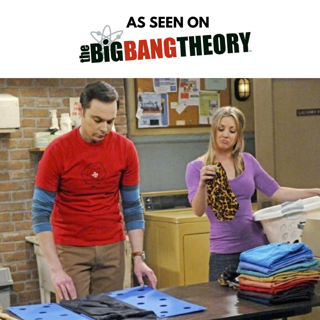 Sheldon Folding with FlipFold As Seen on the Big Bang Theory 