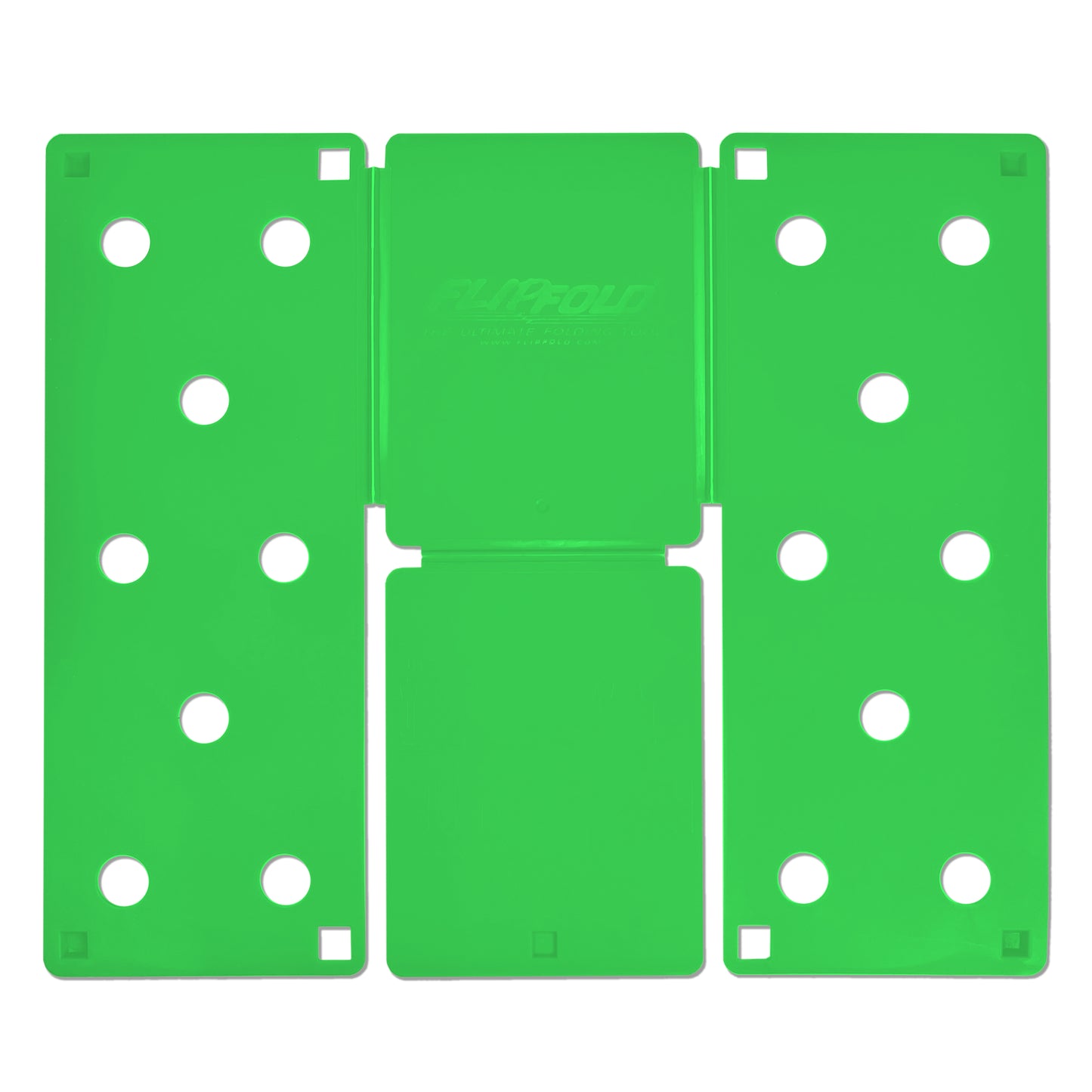 FlipFold Laundry Folding Board Tool - Adult Green