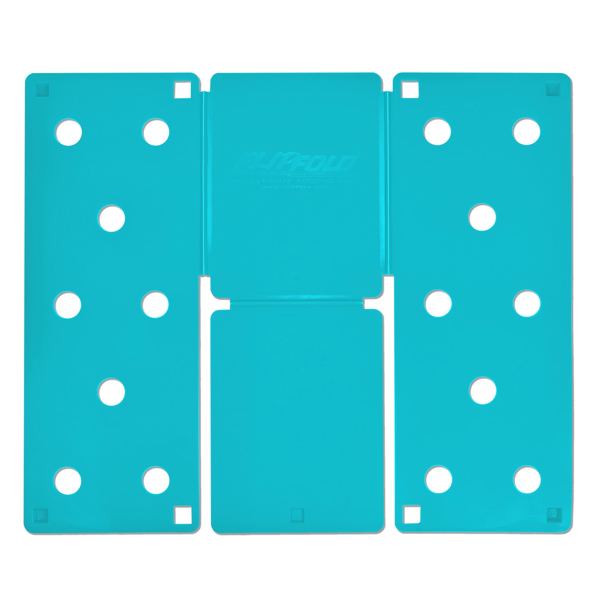 FlipFold Laundry Folding Board Tool - Adult Turquoise
