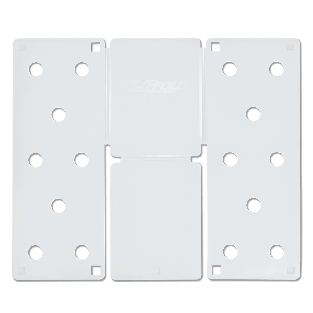 FlipFold Laundry Folding Board Tool - Adult White
