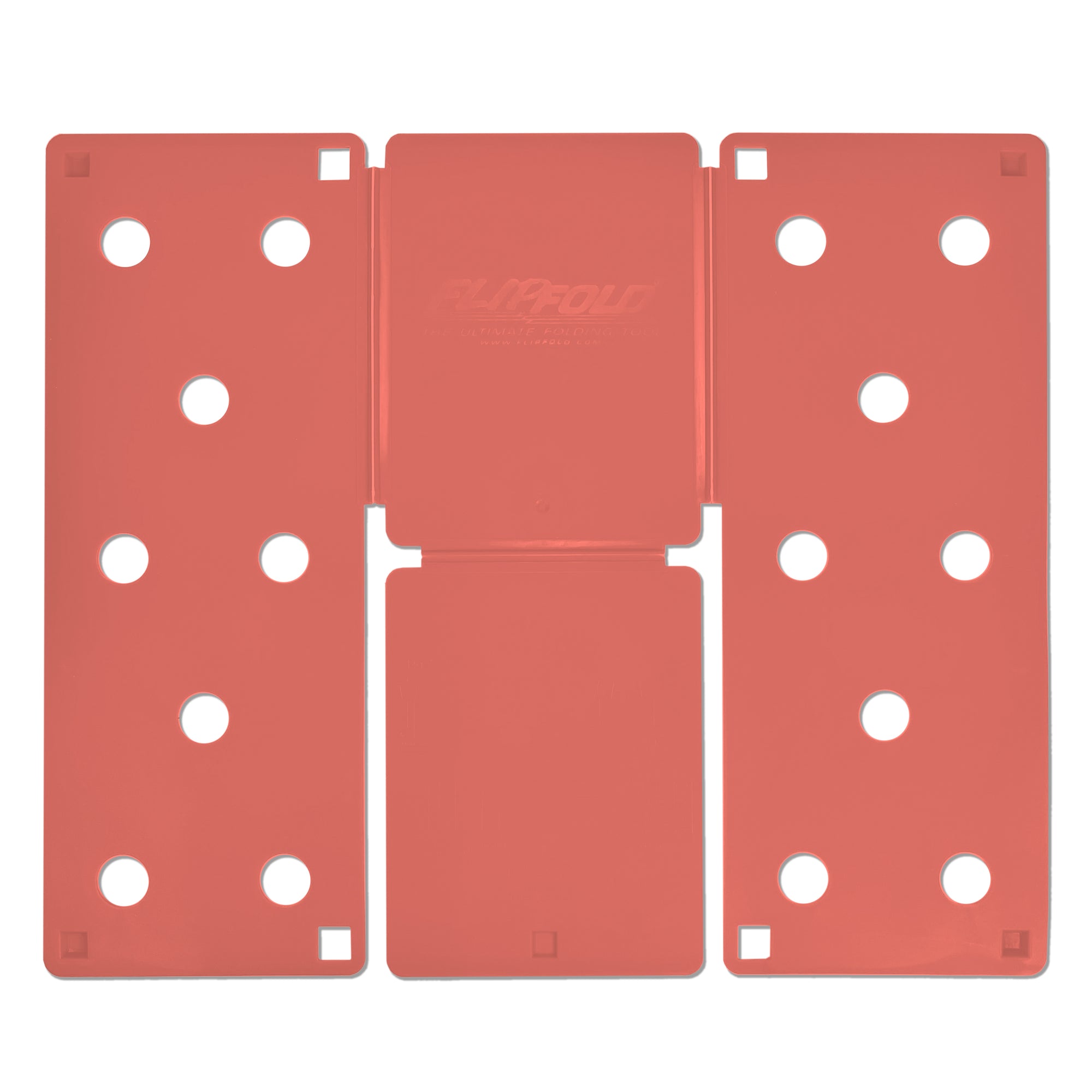 FlipFold Laundry Folding Board Tool - Adult Coral
