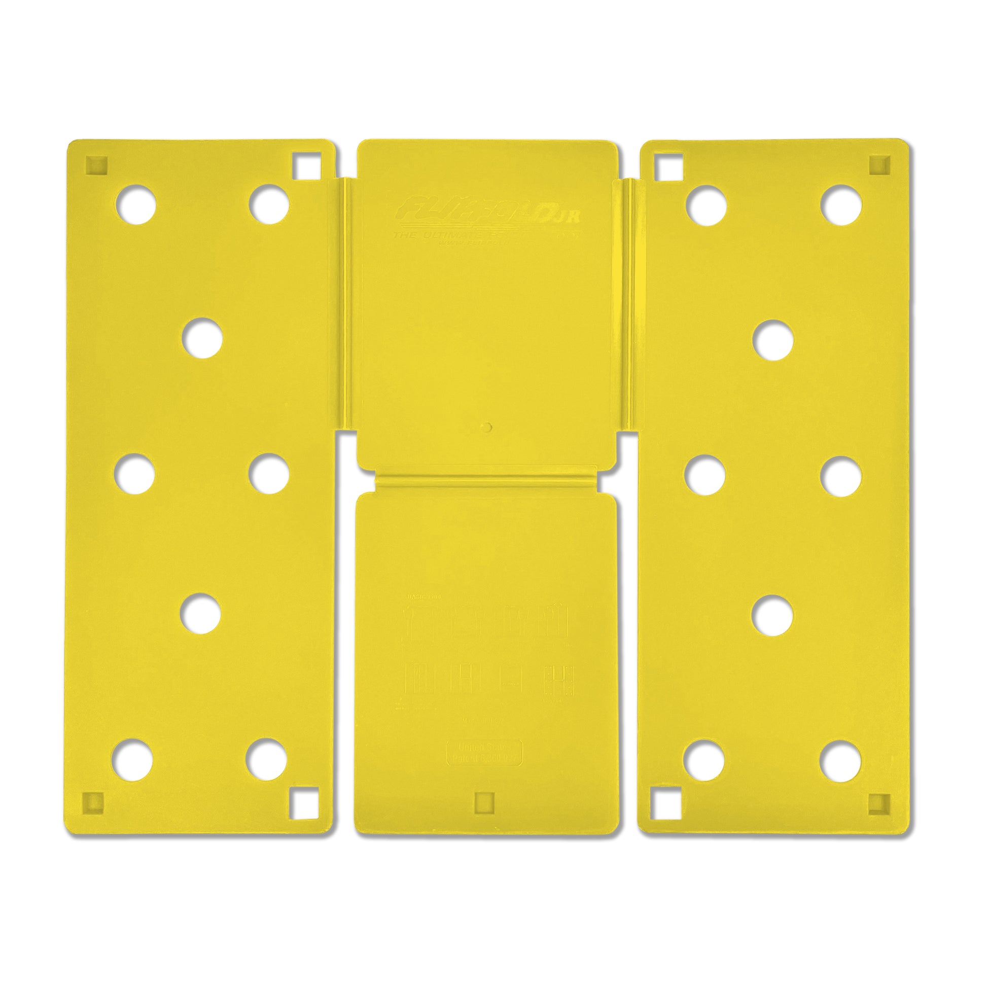FlipFold Laundry Folding Board Tool - Junior Yellow