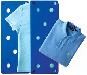 Clothes Butler - Flip Fold Clothes Folding Organizer Butler Folder As Seen  on TV 59 cm x 24 cm- Blue 